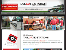 Tablet Screenshot of 2011.tailgatestation.net